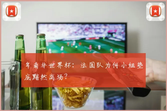 年南非世界杯：法国队为何小组垫底黯然离场？